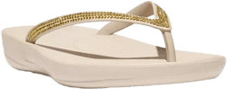 FitFlop Women's Iqushion Sparkle Flip-Flop Sandal