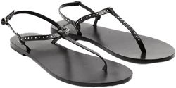 Women's Mini Studs Leather Sandals