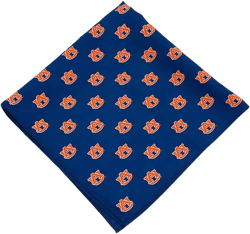 Auburn Tigers Kerchief Pocket Square