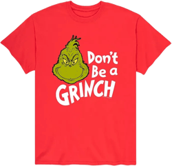 Men's Dr. Seuss The Grinch Don't Be a Grinch T-shirt