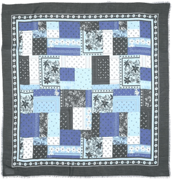 Women's Bandana Patchwork Modal Square Scarf