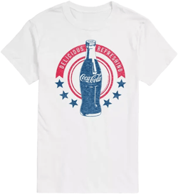 Hybrid Apparel Coca Cola Americana Mens Short Sleeve Tee