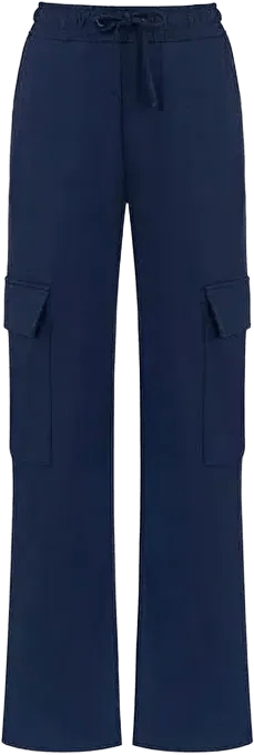Women's Cargo Pants with Elastic Waistband