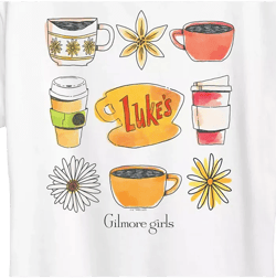 Trendy Plus Size Gilmore Girls Graphic T-shirt