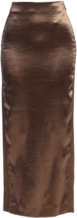 JLUXLABEL Women's Nora Satin Maxi Skirt