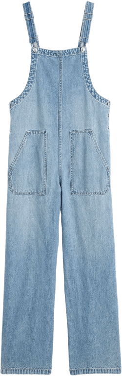 Wide-Leg Overalls in Ashbury Wash: Airy Denim Edition