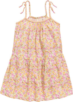 Printed Sleeveless Crinkle Crepe Tiered Dress for Toddler Girls | Old Navy
