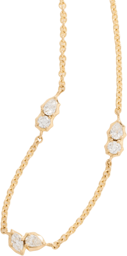 18k Posey Station Necklace