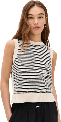 Knowles Textured Knit Vest