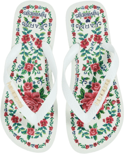 Havaianas x Farm Rio Flower Tapestry Flip Flops