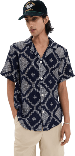 Trastevere Cuba Crochet Shirt