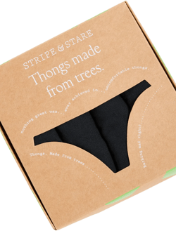 High Waisted Thong Four Pack