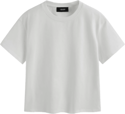 100% Cotton Round Neckline Easy Tee