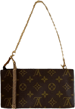 Pochette Accessoire leather handbag