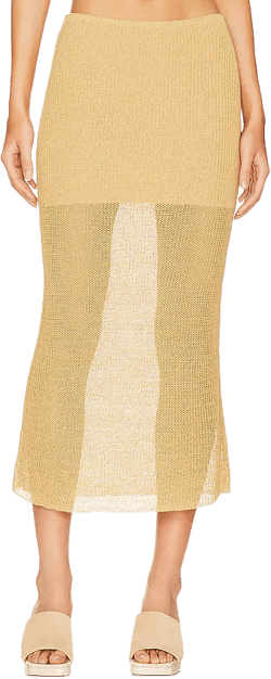 Knit Midi Skirt WeWoreWhat