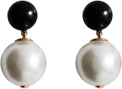 Pearl dangle earrings
