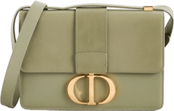 Dior Green Calfskin 30 Montaigne Bag
