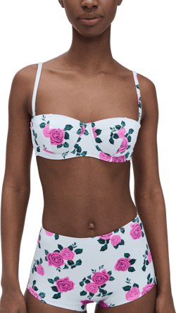 Satin Underwire Bikini Top