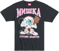 Mishka Attitude Adjuster Short Sleeve Tee - Black