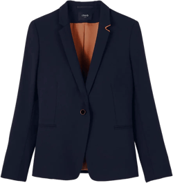Veste blazer Paris - Bleu Nuit super 120's