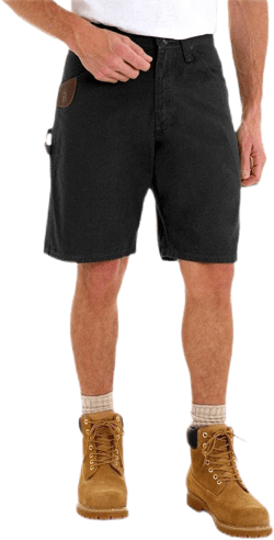 Wrangler Riggs Big and Tall Ripstop Carpenter Short (Black 50)