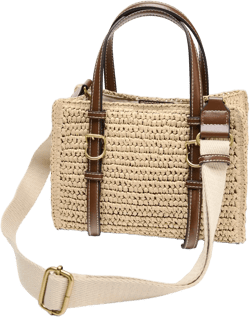WOVEN MINI TOTE BAG
