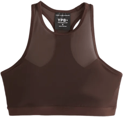 YPB studioFLEX High-Neck Mesh Sports Bra
