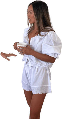 Antique Blouse in Ivory