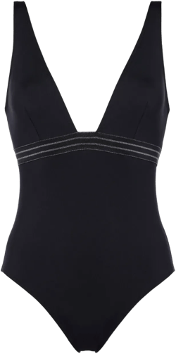 Sillage plunge-neck swimsuit