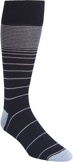 Gradient Combed Cotton Blend Dress Socks