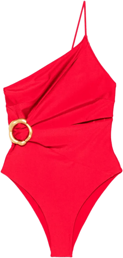 asymmetric swimsuit