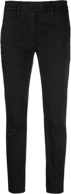 tapered-leg cropped trousers 