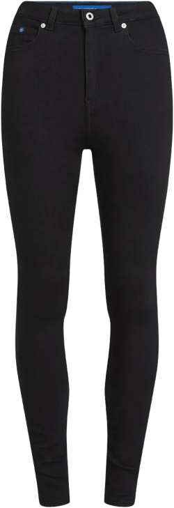high-rise skinny jeans