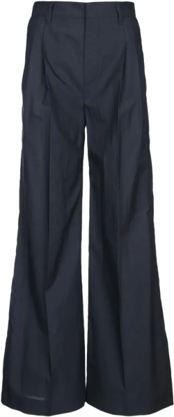 high-waisted trousers 