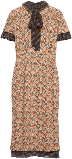 Floral print dress