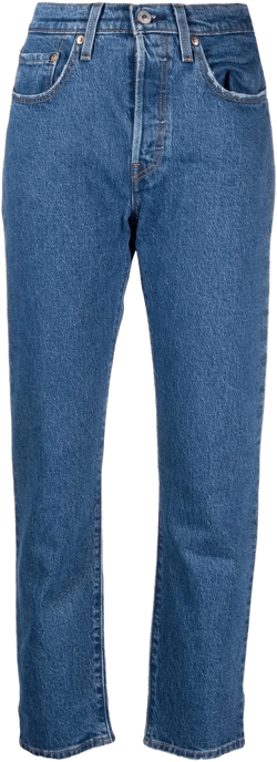 501 cropped straight-leg jeans