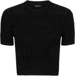 Bal Horizontal Allover crop top