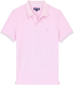 logo-embroidered organic cotton polo shirt