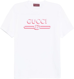 printed cotton T-shirt