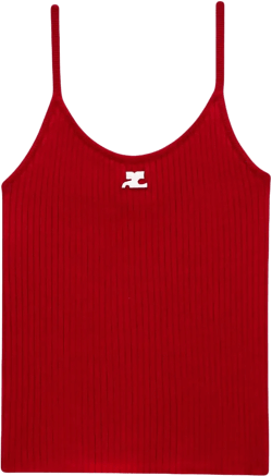 Reedition ribbed tank top