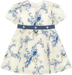 floral-print dress