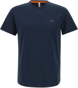 logo-embroidered T-shirt