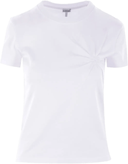 cotton-blend T-shirt