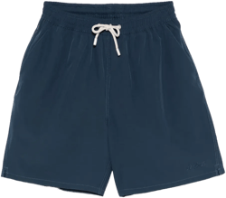 logo-patch swim shorts