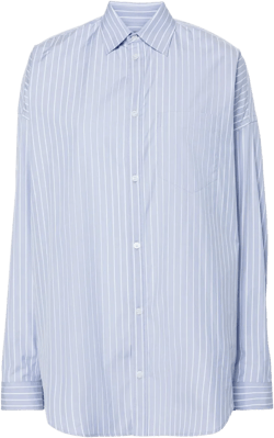 striped cotton shirt