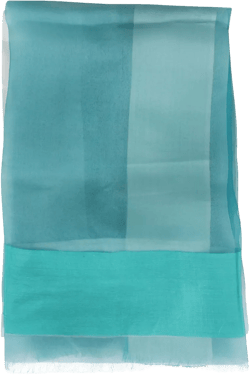 colour-block scarf