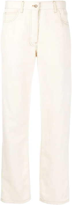 Thedan high-rise straight jeans