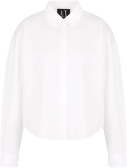 logo-embroidered shirt