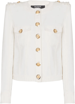 canvas cropped jacket
