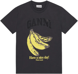 Banana-print T-shirt